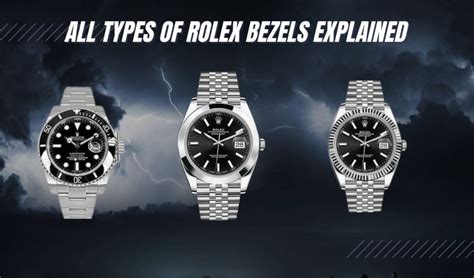 rolex bezels explained.